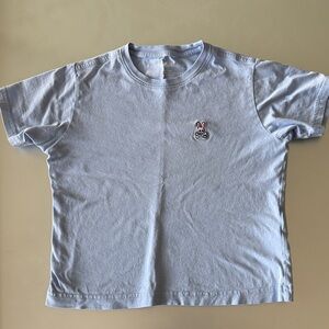 Psycho Bunny Light Blue Kids Tee